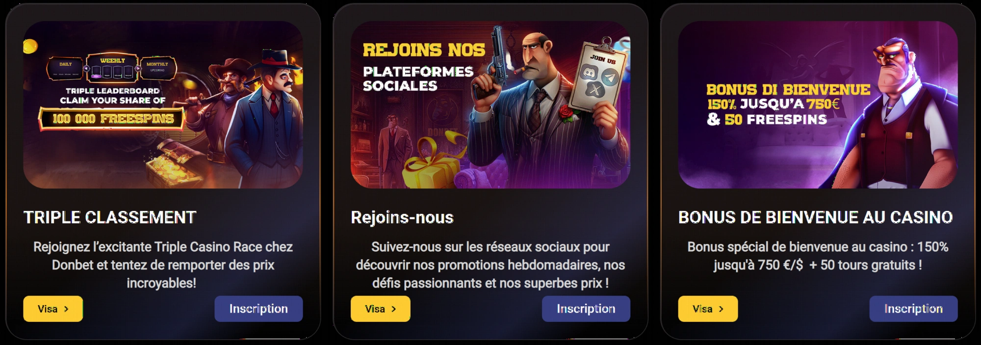 Donbet Casino current promotions and welcome bonuses overview